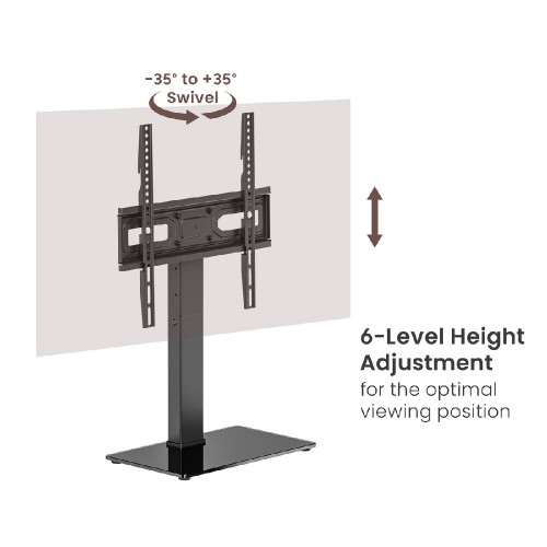 TV LCD BASE  PT-1445 32‘‘- 65" 40kg ΕΠΙΤΡΑΠΕΖΙΑ